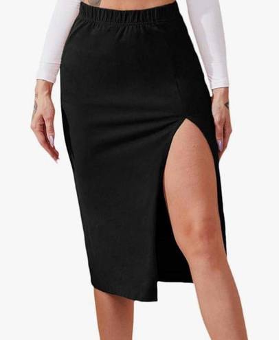 Womens Split Thigh Pencil Skirt Size XS