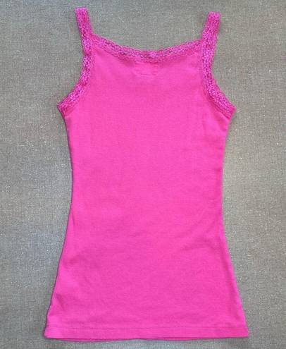 Kirra Pac Sun  Sunshine Lace camisole Tank Top Y2K Style Pink Summer Beach size M