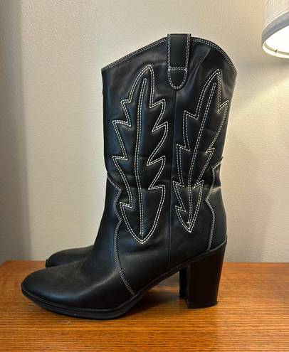 MIA Black Cowgirl Boots 