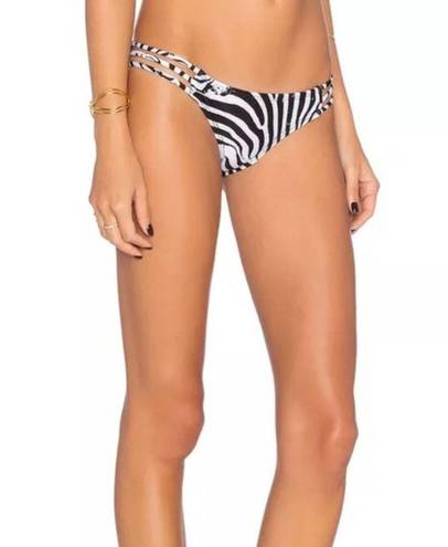 PilyQ  NWT African Rays- Strappy Full swim bottoms size M