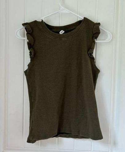 Wishlist Army Green tank top