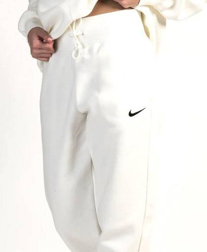 Nike  SPORTSWEAR PHOENIX OVERSIZED SWEATPANTS white size Small