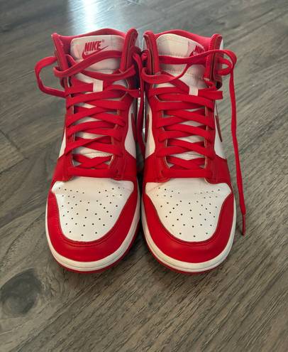 Nike Dunk High Championship Red