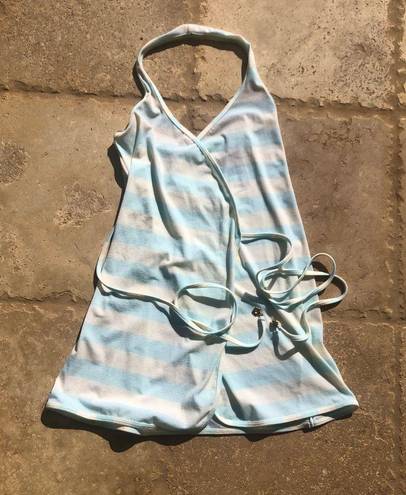 Juicy Couture  NWT $151 Striped Halter Coverup SzXS