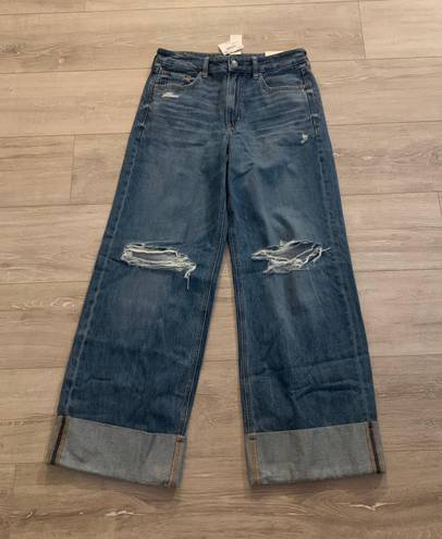 American Eagle wide leg baggy jeans