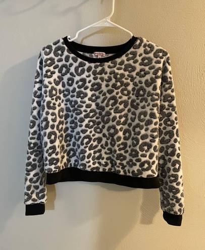 Juicy Couture Cheetah Print Sweater