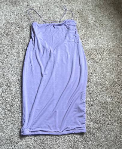 Day & Night Lavender Bodycon Mini Dress  Size Medium