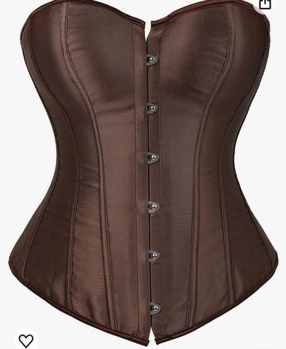 brown corset top Size XS