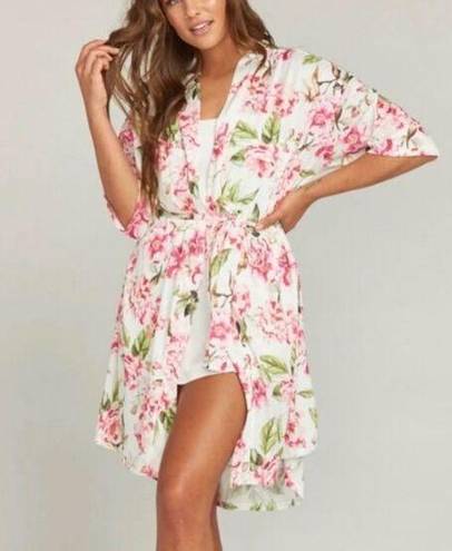 Show Me Your Mumu  floral sleepwear robe cotton one size