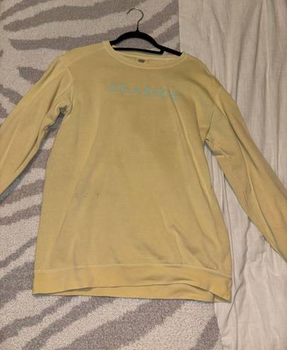 Seaside Crewneck Yellow