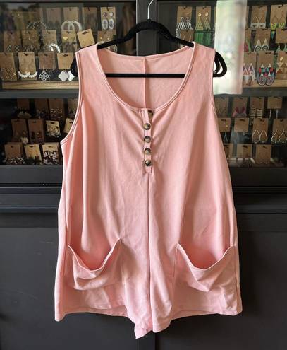 Free People Pink Romper