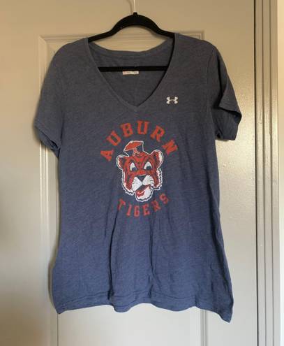 Under Armour Navy Auburn Tigers Vintage Logo T-shirt XL