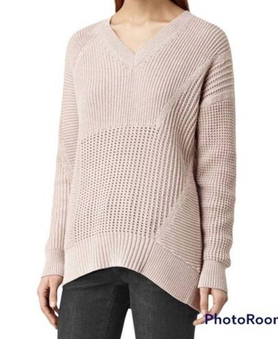 All Saints Meller Jumper in Sandstone Pink XS