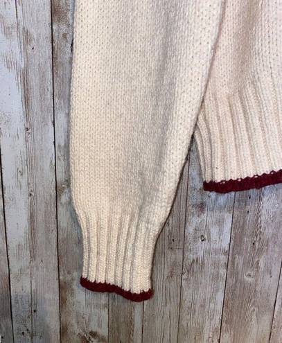 L.A.M.B. Women's Vintage Langenis s Wool Blend Fair Isle Turtleneck Sweater Size XL