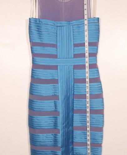 Halston Heritage NWT  Blue Bodycon Dress