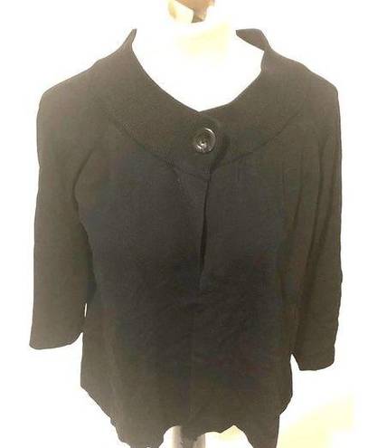 Dress Barn  black sweater shrug size large