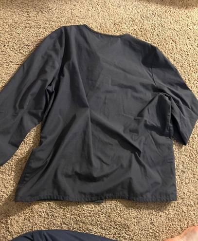 Authentic Cherokee Workwear Gray Scrub Jacket