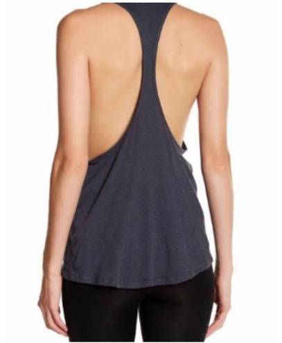 Zella Grey “I Run for the Hill of It” Loose Racerback Tank