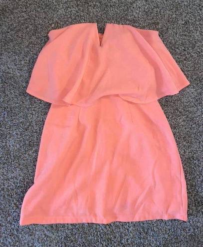 Charlotte Russe ✨Coral Strapless Mini Dress✨