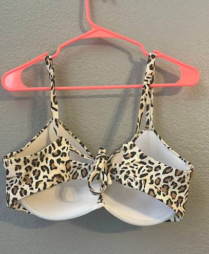 Target Cheetah Print Bikini Top