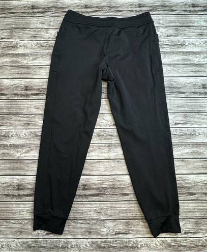 32 Degrees Heat 32 Heat Womens Black Jogger Sweatpants M Med Medium Quick Dry Elastic Drawstring