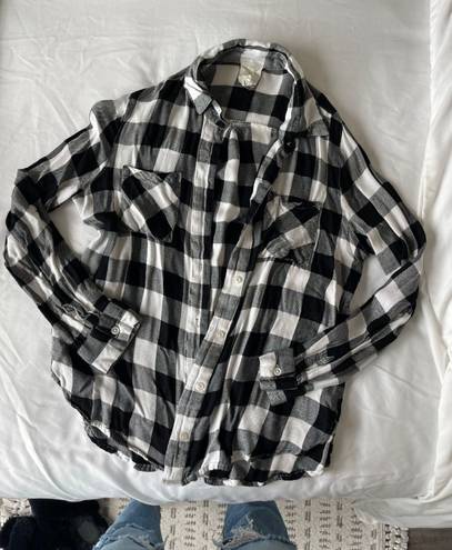 Harper Heritage Black And White Checkered Shirt