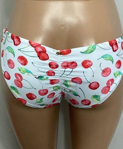 PilyQ New.  cherries bikini set. Small. MSRP $144