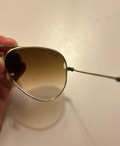 Ray-Ban Aviator Small Brown / Gold Combo