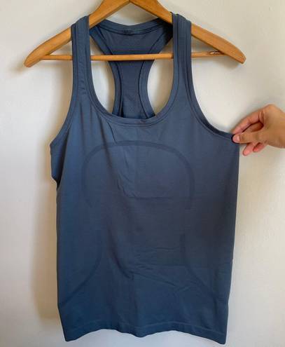 Lululemon Swiftly Tech Racerback Tank Top Blue Size 8