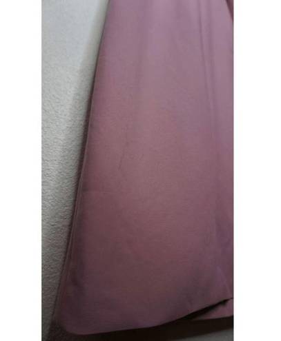 Cinq à Sept Cinq a Sept Trenton Silk Draped Slit One Shoulder Dress Size 10‎ Pink Sand