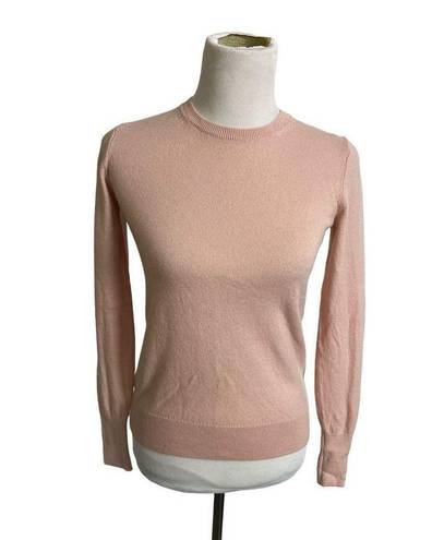 Everlane  Womens Sweater Pink Pullover 100% Cashmere Crewneck size XS