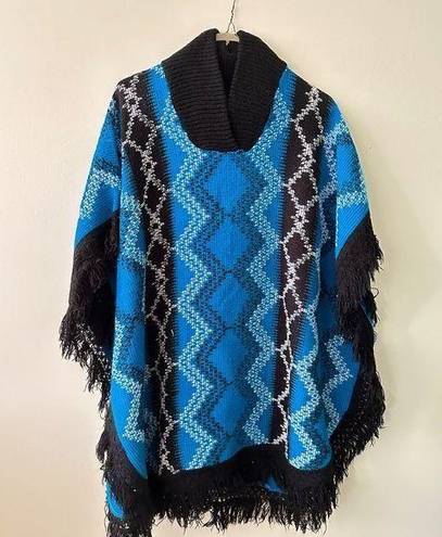 Vintage‎ knit Poncho Size undefined