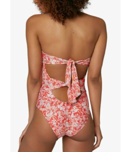 O'Neill  BITTERSWEET PIPER DITSY Red Floral One-Piece Swimsuit Small NWT