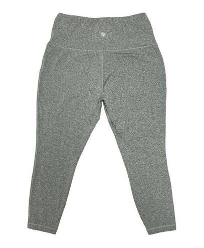 Zelos Gray High Waisted Leggings XL