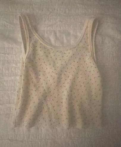 Brandy Melville Floral Tank Top