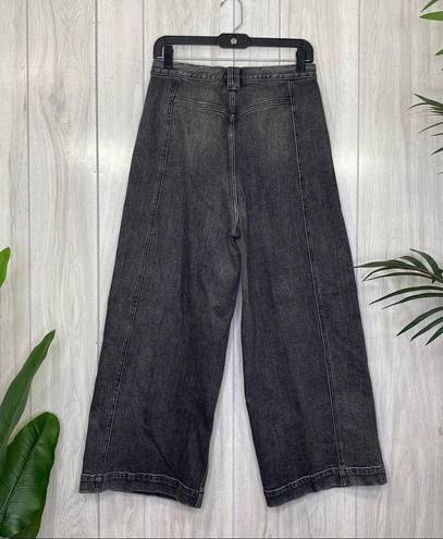 Free People  We The Free CRVY Berlin Wide Leg Cropped Jeans size 29