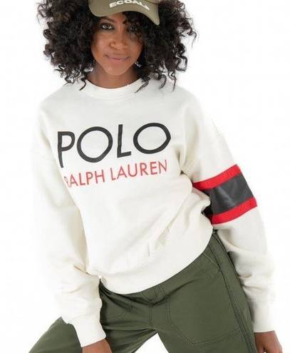 Polo  Ralph Lauren Crewneck Sweatshirt White