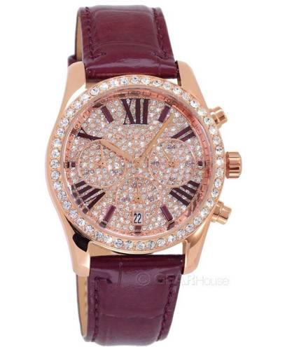 Michael Kors MK2971 Lexington Pave Rose Gold Tone DIAL BERRY