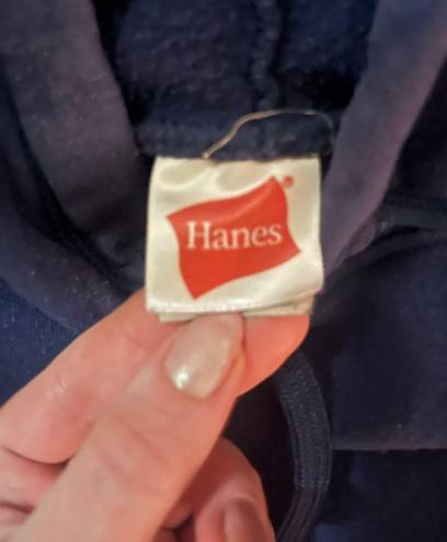 Hanes Blue  Hoodie