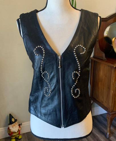 Harley Davidson Studded Motorcycle Vest