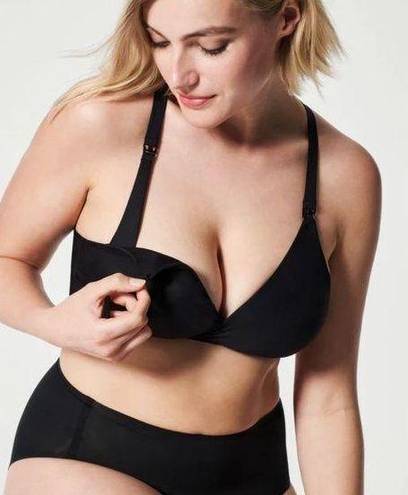 Spanx  Bra-llelujah Mama Nursing Bra Black Size L Large NWT