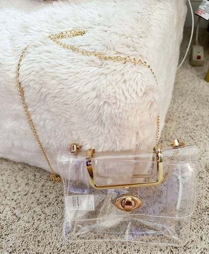 Gold Clear Purse!✨