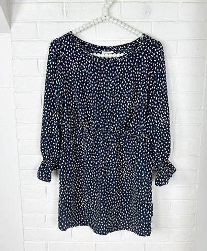 Isabel Maternity NWT  Spotted Printed Blouse Size M