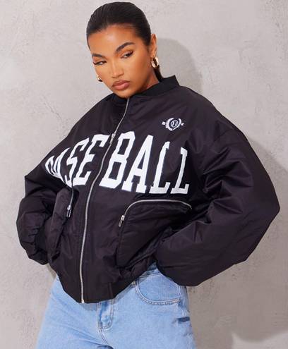 Pretty Little Thing Baseball Bomber Jacket