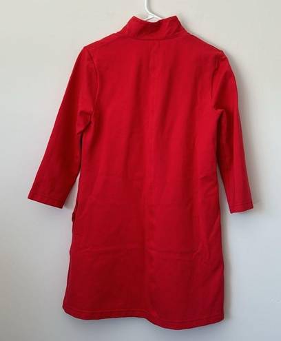 Tuckernuck  Poppy Red Ponte Clifton Dress Size: S