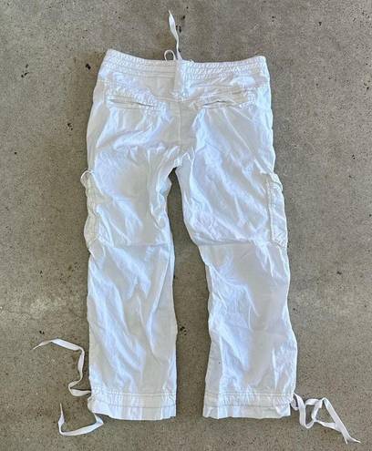 DKNY  White Cargo Pants