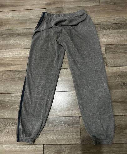 Aviator Nation Preppy  Heather Grey Grey 5 Stripe Sweatpants