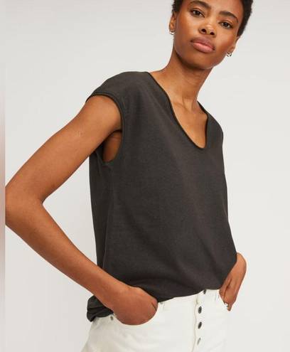 Everlane NWT  The Hemp Scoop-Neck Muscle Tee