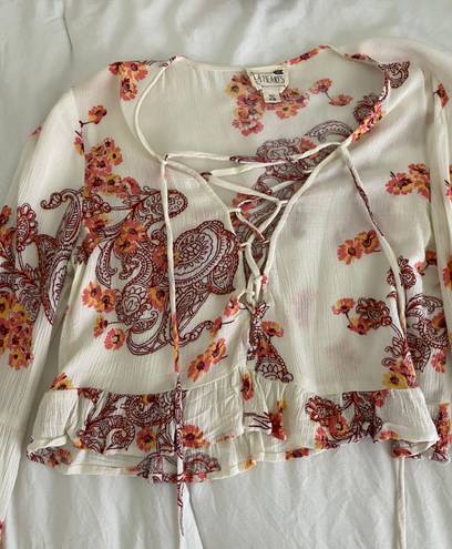 LA Hearts Blouse