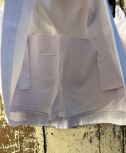 White Skort Tennis Skirt XL